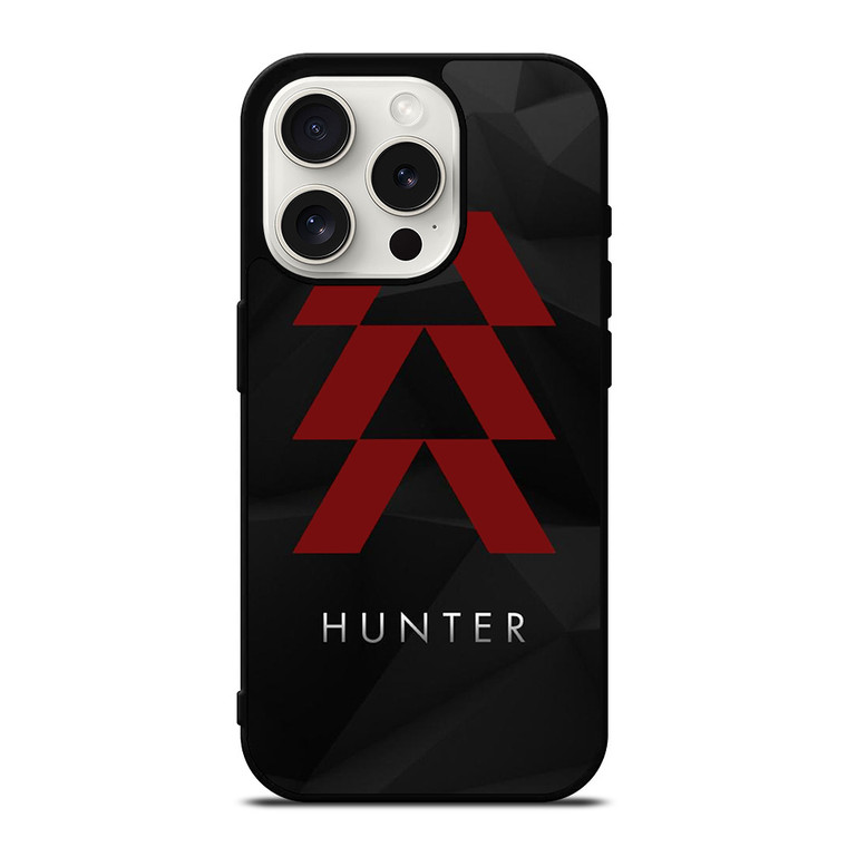 DESTINY HUNTER LOGO BLACK iPhone 15 Pro Case Cover