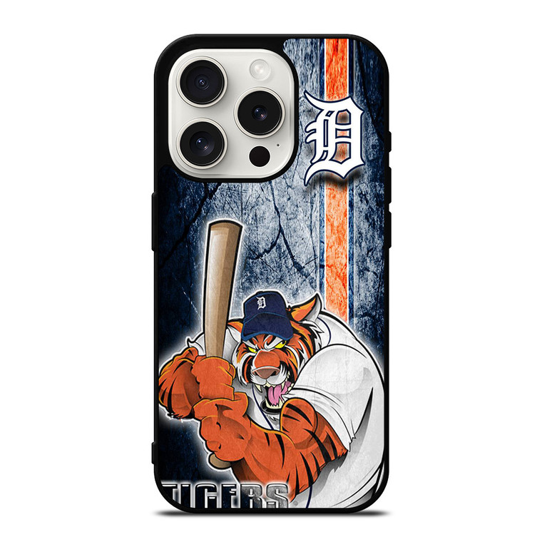 DETROIT TIGERS BASEBALL LOGO iPhone 15 Pro Case Cover