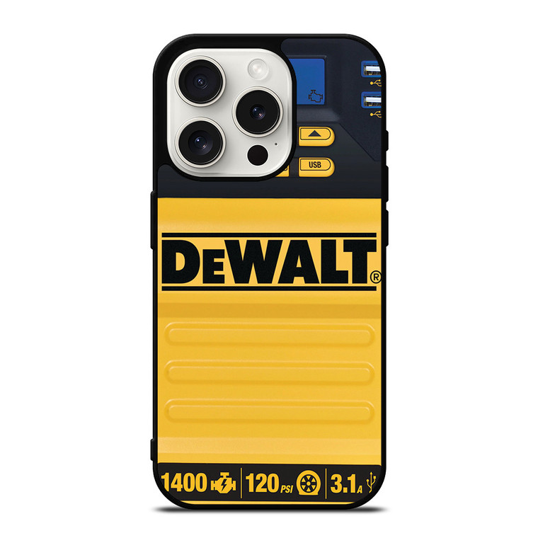 DEWALT JUMP STARTER iPhone 15 Pro Case Cover