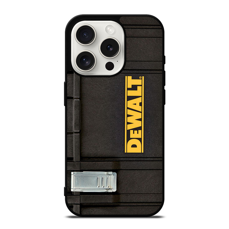 DEWALT TOOLS BOX iPhone 15 Pro Case Cover