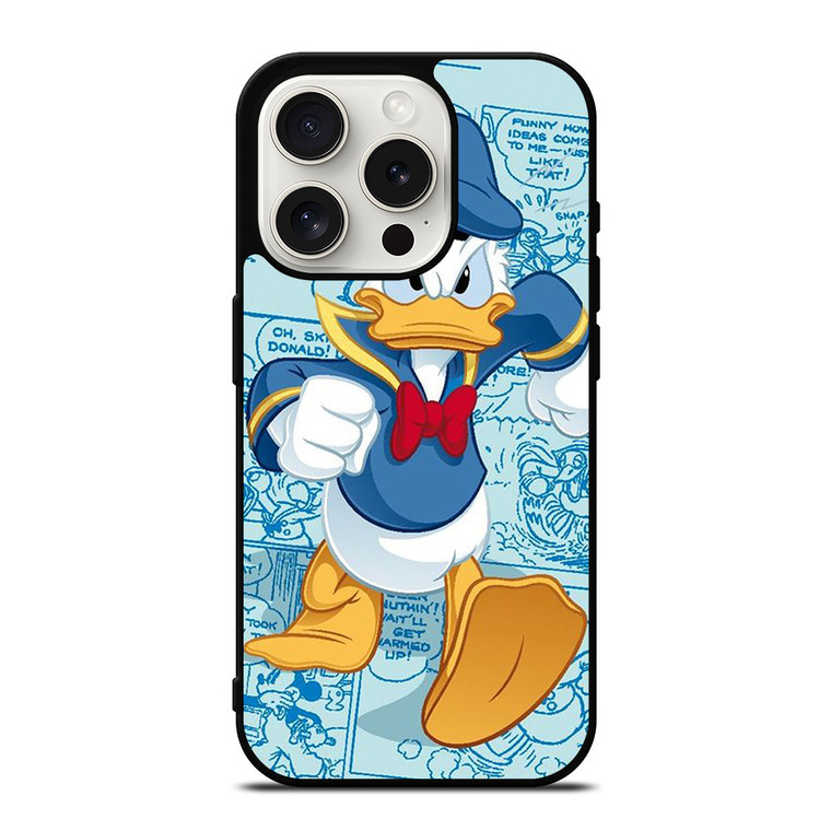 DISNEY DONALD DUCK CARTOON iPhone 15 Pro Case Cover