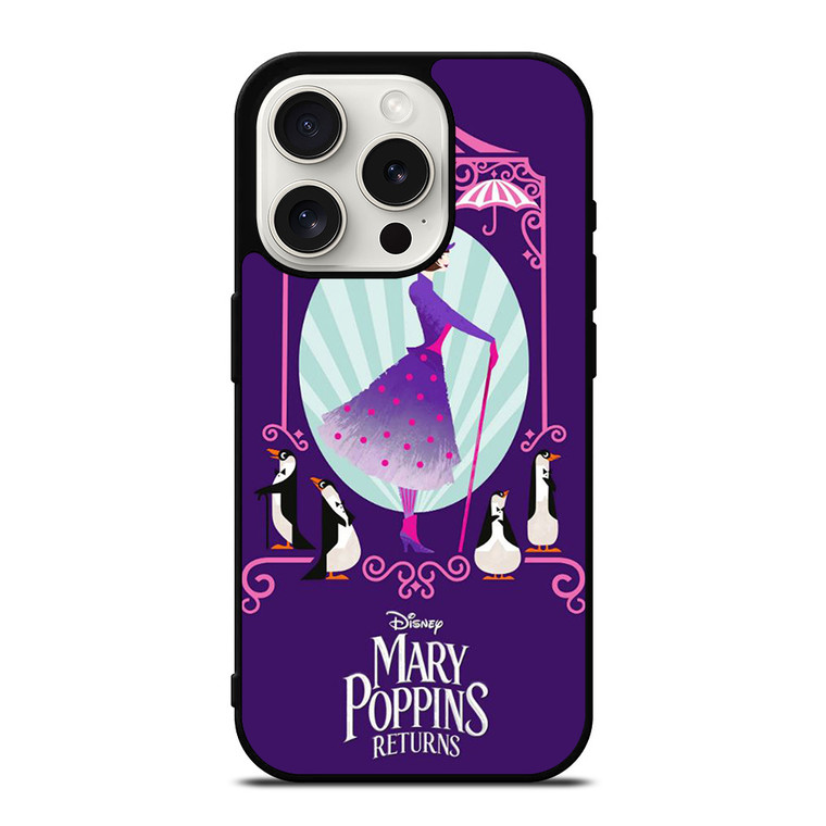 DISNEY MARY POPPINS iPhone 15 Pro Case Cover