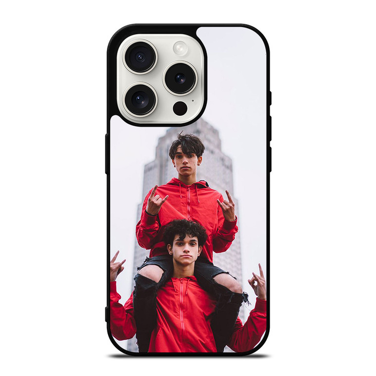 DOBRE BROTHER TWINS iPhone 15 Pro Case Cover