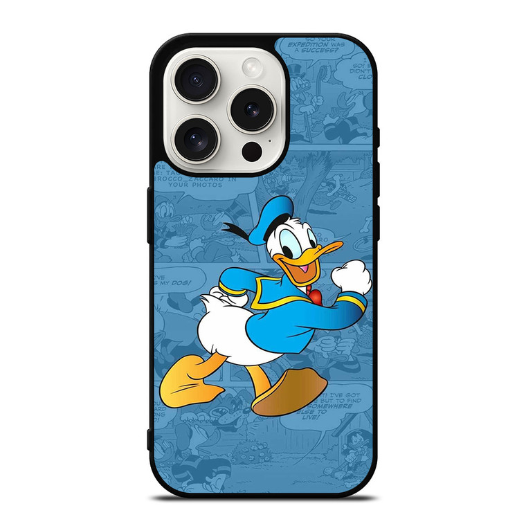 DONALD DUCK COMIC DISNEY iPhone 15 Pro Case Cover