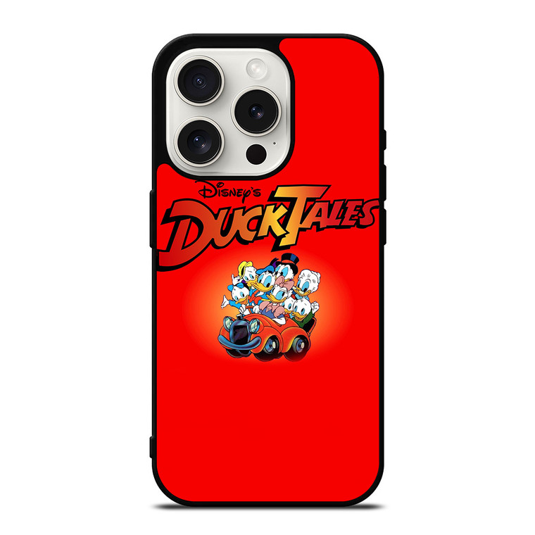 DUCK TALES CARTOON RED iPhone 15 Pro Case Cover