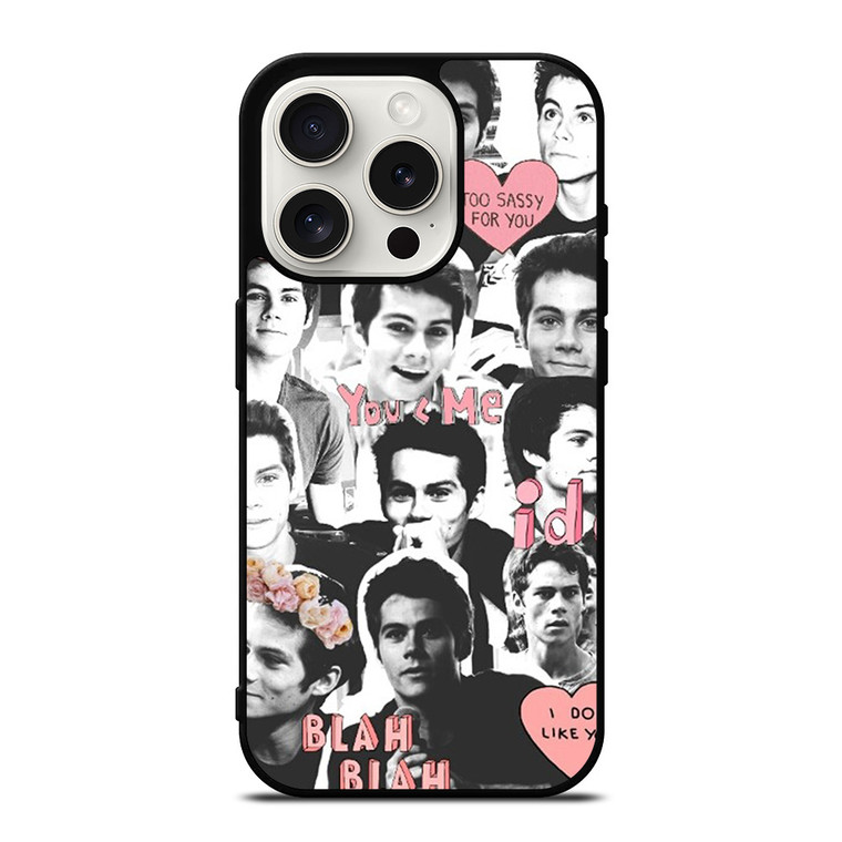 DYLAN O'BRIEN COLLAGE iPhone 15 Pro Case Cover