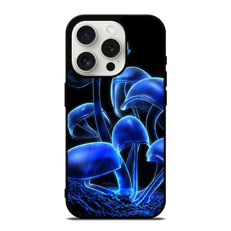 FANTASIA BLUE MUSHROOM iPhone 15 Pro Case Cover