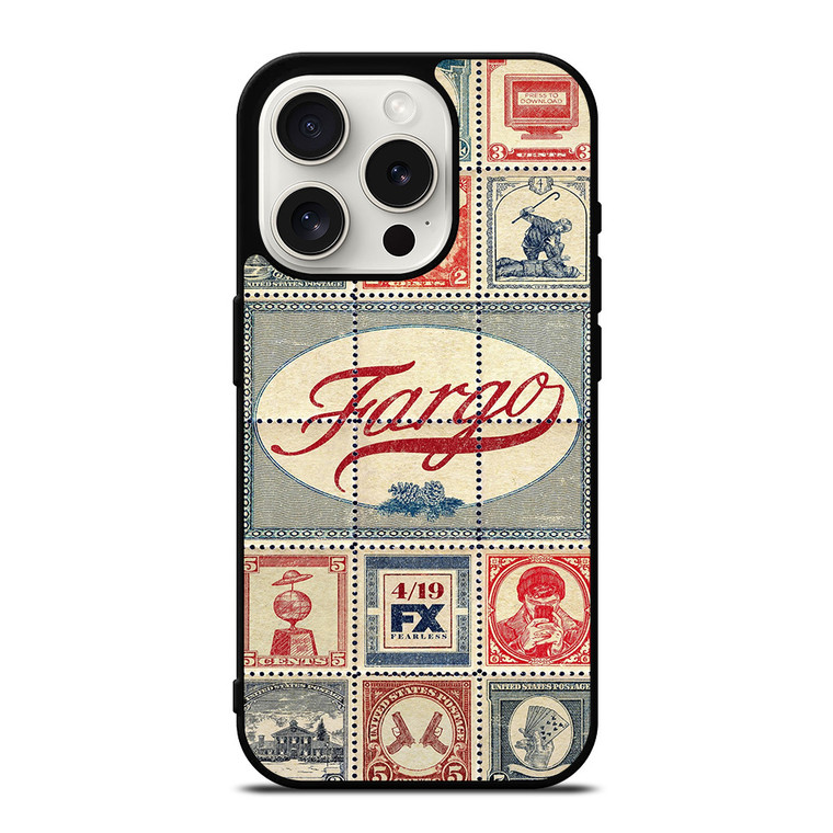 FARGO MOVIES ART COLLAGE iPhone 15 Pro Case Cover FARGO MOVIES ART COLLAGE iPhone 15 Pro Case Cover
