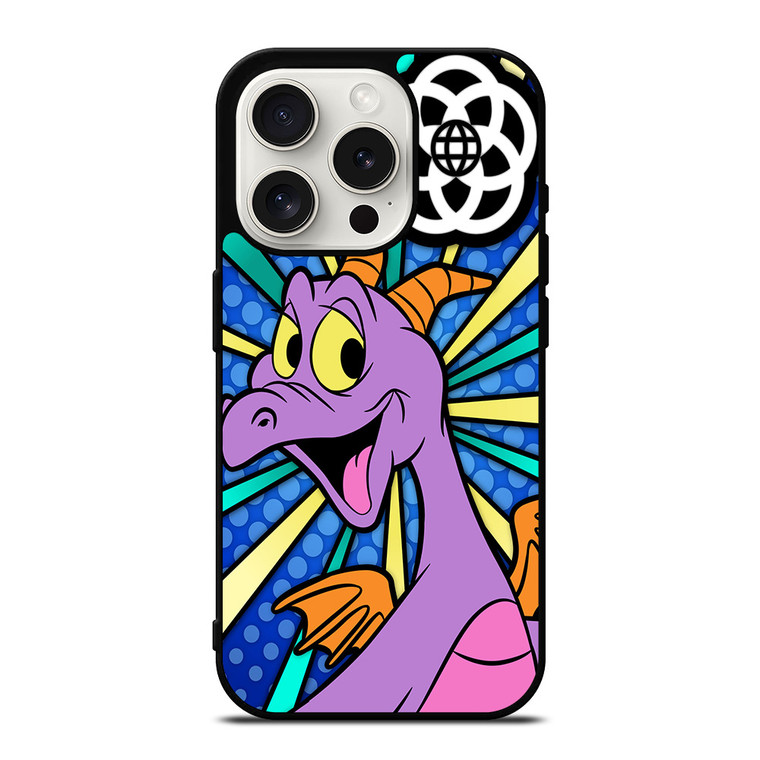 FIGMENT EPCOT DRAGON CARTOON iPhone 15 Pro Case Cover