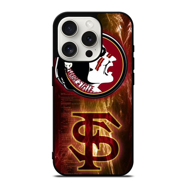 FLORIDA STATE FSU LOGO iPhone 15 Pro Case Cover