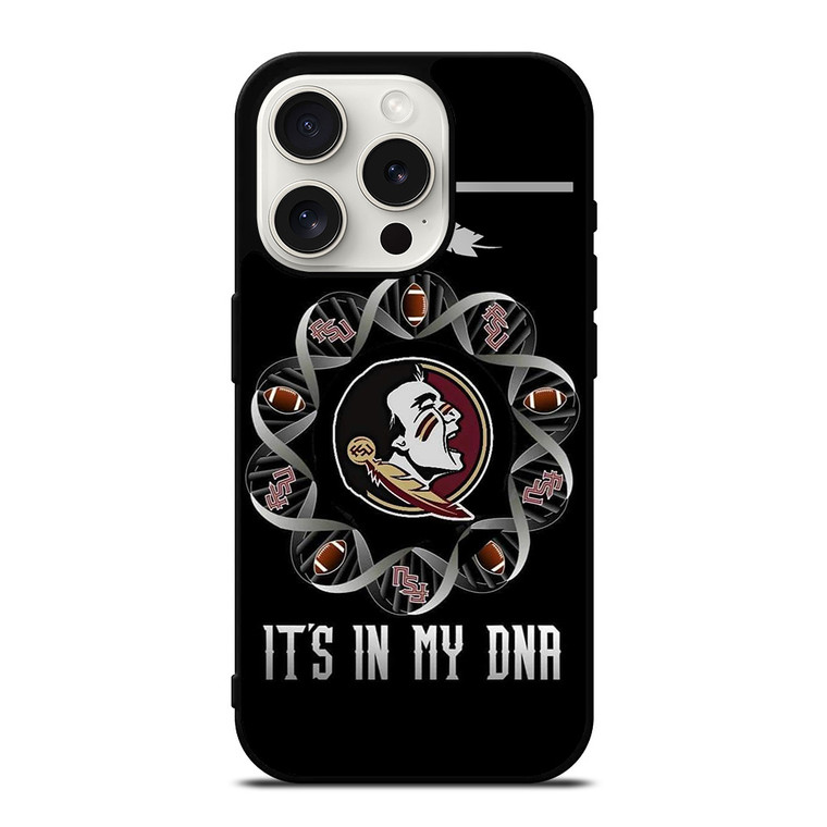 FLORIDA STATES FSU DNA iPhone 15 Pro Case Cover