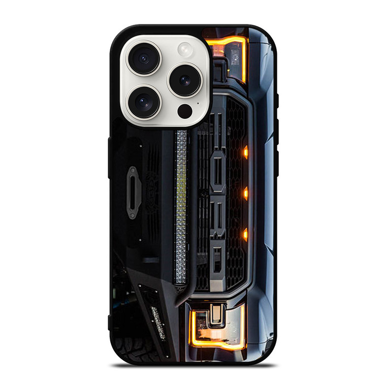 FORD F 150 RAPTOR FRONT CAR iPhone 15 Pro Case Cover
