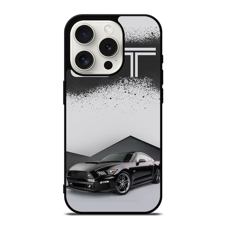 FORD MUSTANG GT LOGO iPhone 15 Pro Case Cover FORD MUSTANG GT LOGO iPhone 15 Pro Case Cover