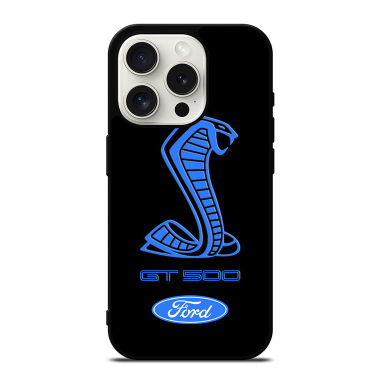 FORD MUSTANG SHELBY COBRA GT 500 iPhone 15 Pro Case Cover FORD MUSTANG SHELBY COBRA GT 500 iPhone 15 Pro Case Cover