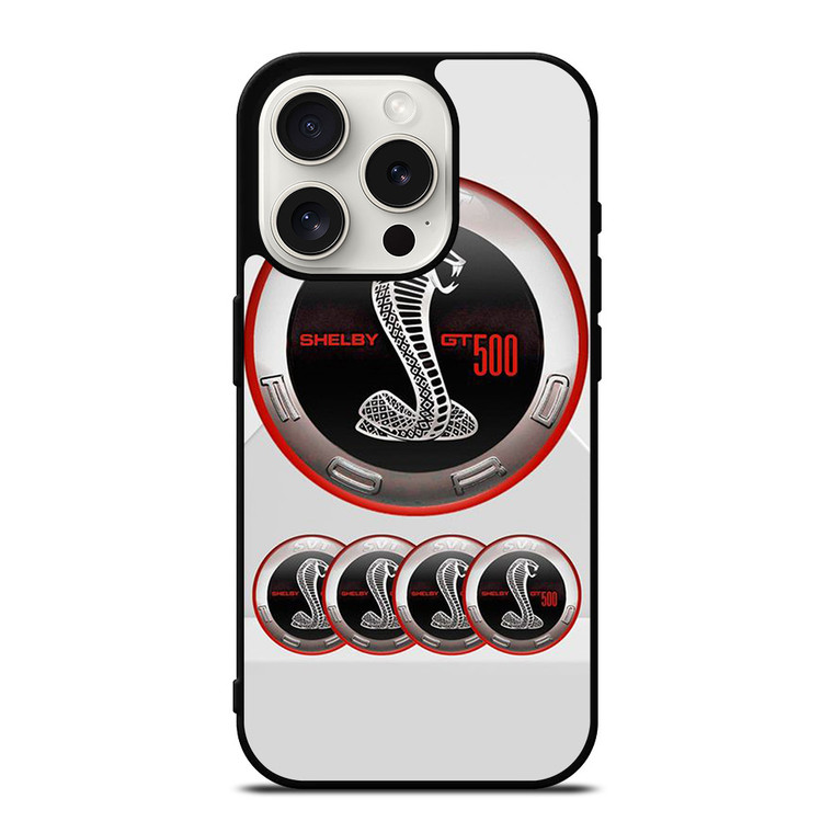 FORD SHELBY LOGO GT 500 SVT iPhone 15 Pro Case Cover