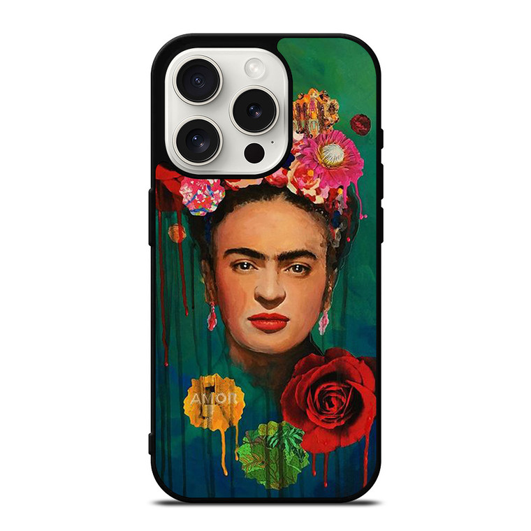 FRIDA KAHLO VINTAGE iPhone 15 Pro Case Cover
