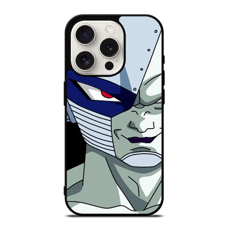 FRIEZA ANDROID FACE DRAGON BALL Z iPhone 15 Pro Case Cover