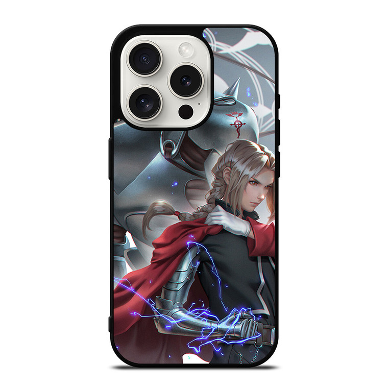 FULLMETAL ALCHEMIST BROTHERHOOD FANMADE iPhone 15 Pro Case Cover