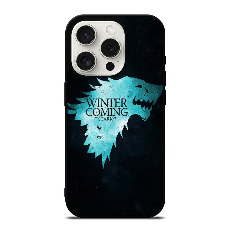 GAME OF THRONES WINTER IS COMING STARK iPhone 15 Pro Case Cover