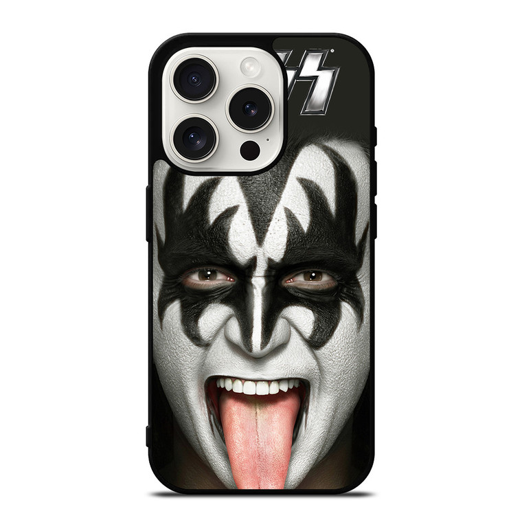 GENE SIMMONS KISS BAND iPhone 15 Pro Case Cover