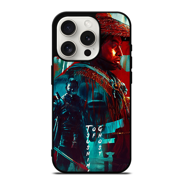 GHOST OF TSUSHIMA GAME ART iPhone 15 Pro Case Cover