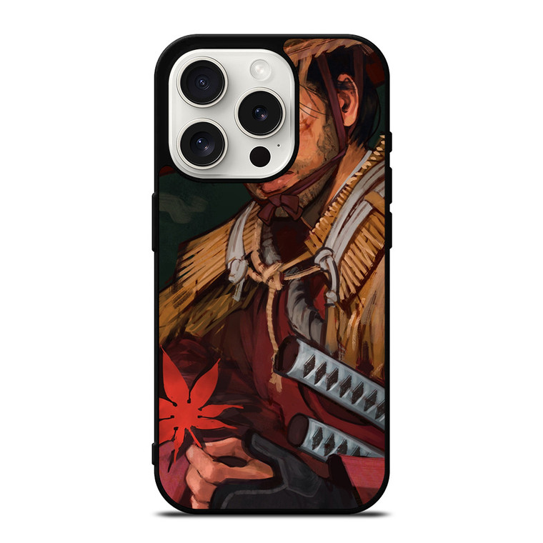 GHOST OF TSUSHIMA JIN SAKAI ART iPhone 15 Pro Case Cover