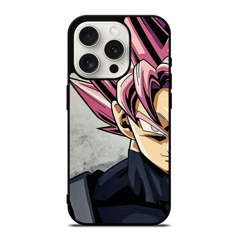 GOKU SAIYAN ROSE DRAGON BALL iPhone 15 Pro Case Cover