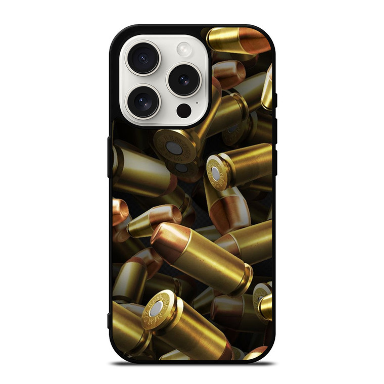 GOLD BULLET COLLAGE iPhone 15 Pro Case Cover