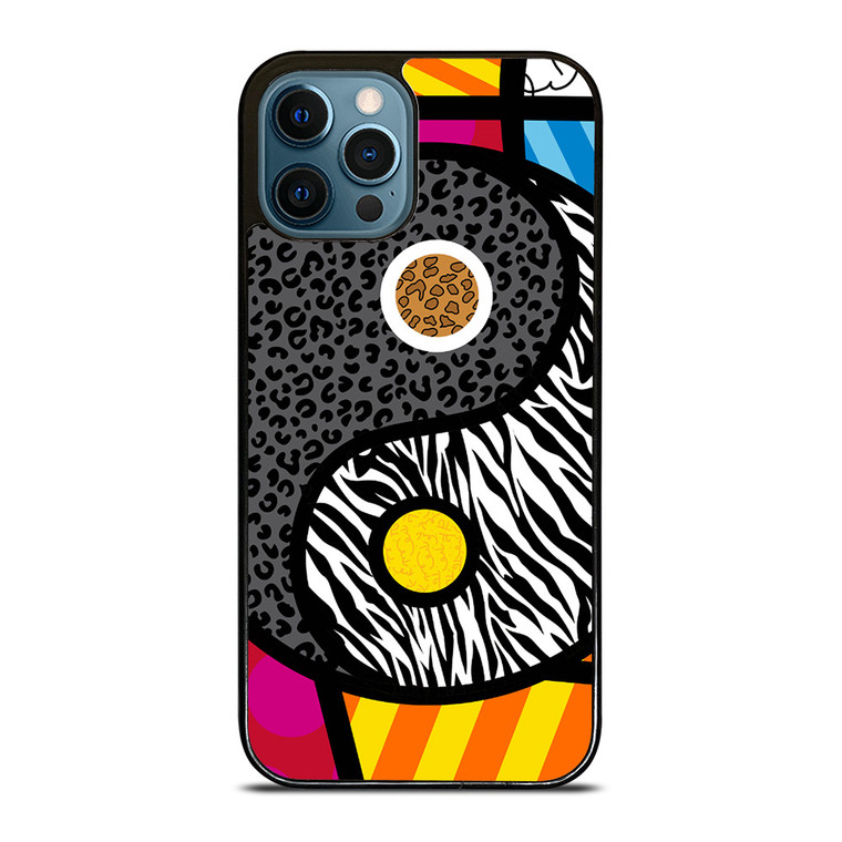 ROMERO BRITTO YIN YANG iPhone 12 Pro Max Case Cover