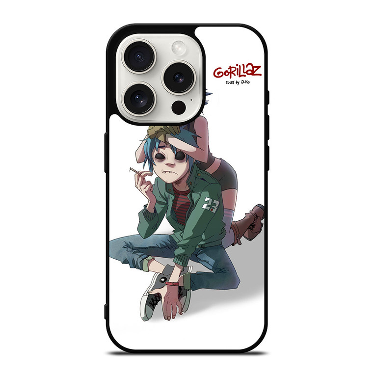 GORILLAZ NOODLES AND 2D iPhone 15 Pro Case Cover