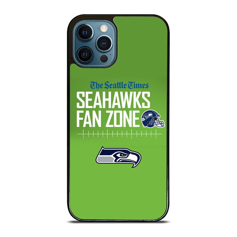 SEATTLE SEAHAWKS FANS ZONE iPhone 12 Pro Max Case Cover