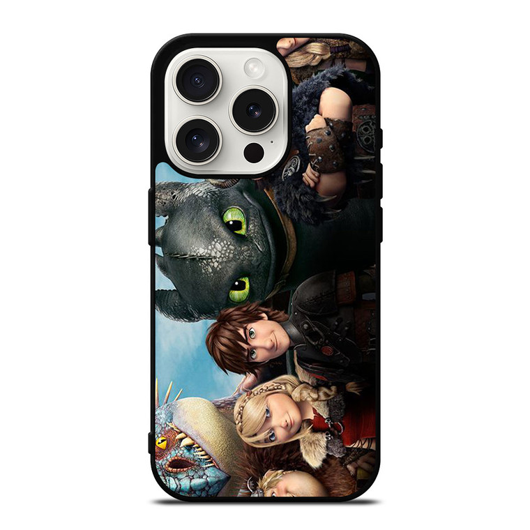 HOW TO TRAIN YOUR DRAGON CHARACTER iPhone 15 Pro Case Cover