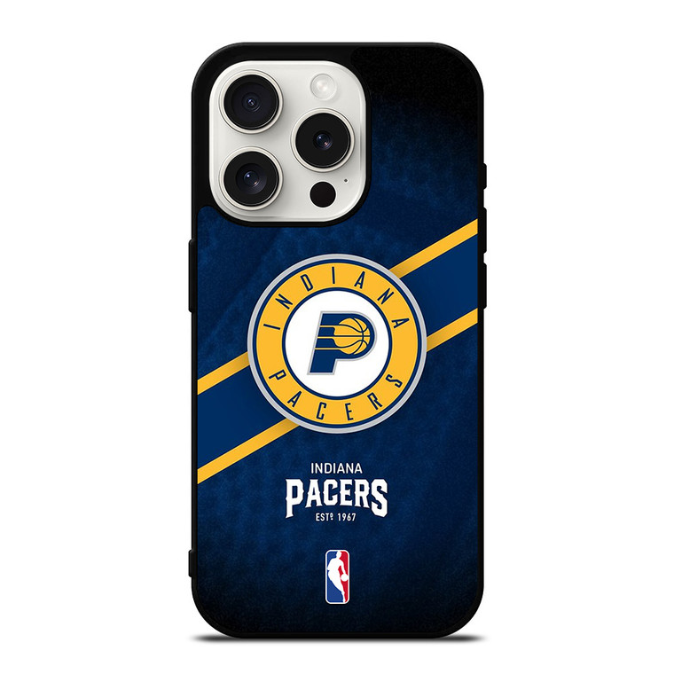 INDIANA PACERS NBA LOGO iPhone 15 Pro Case Cover