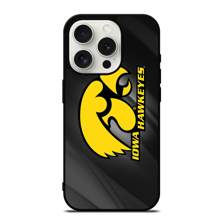 IOWA HAWKEYES ICON iPhone 15 Pro Case Cover