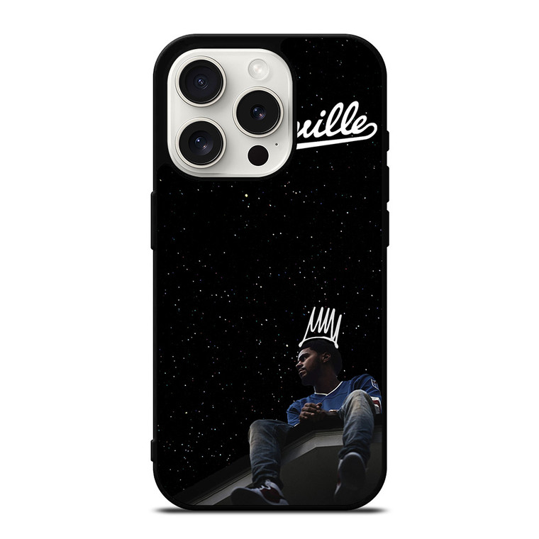 J. COLE DREAMVILLE ALBUM iPhone 15 Pro Case Cover