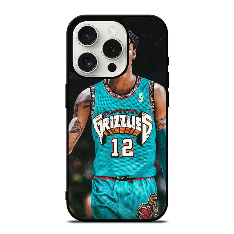 JA MORANT MEMPHIS GRIZZLIES NBA 3 iPhone 15 Pro Case Cover