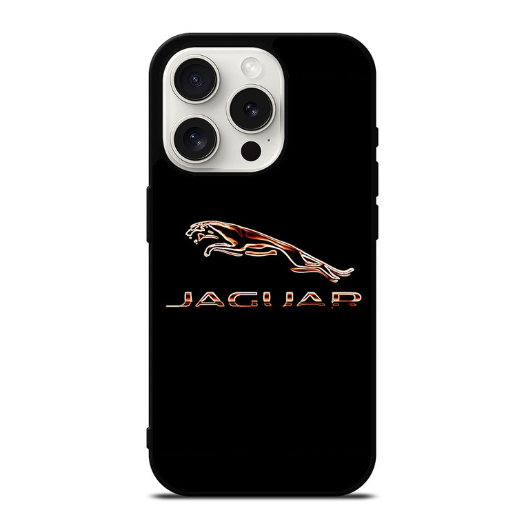 JAGUAR METAL LOGO iPhone 15 Pro Case Cover