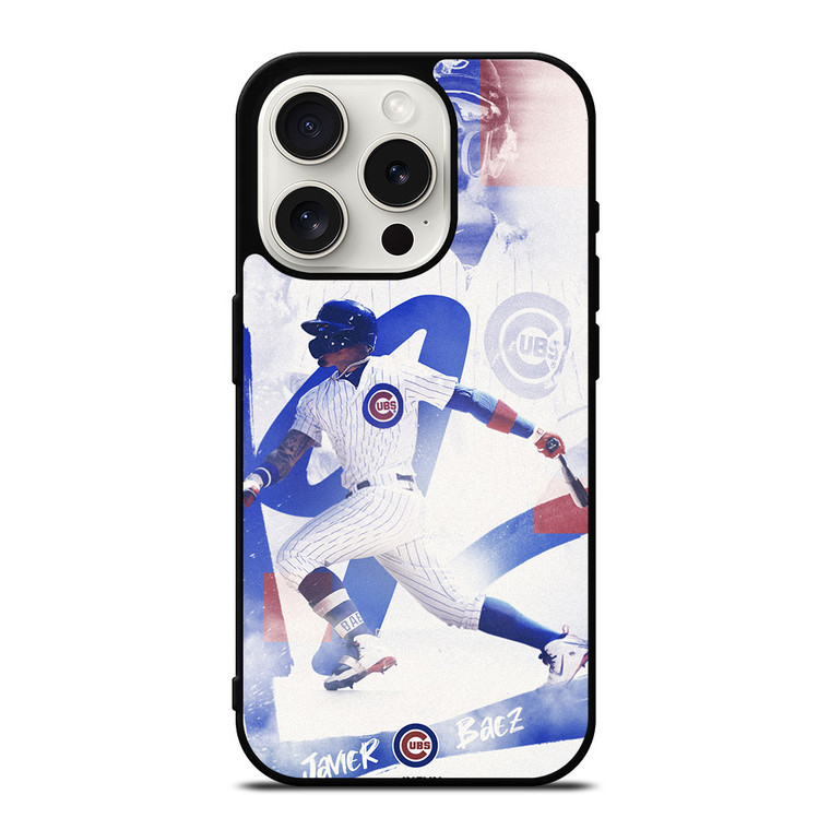 JAVIER BAEZ CHICAGO CUBS 2 iPhone 15 Pro Case Cover