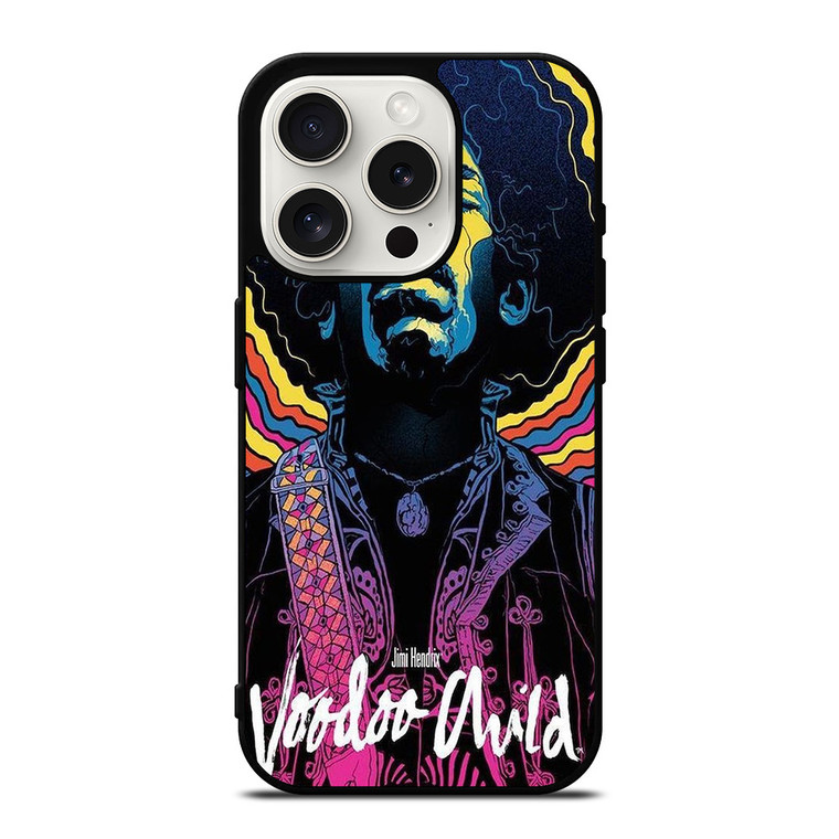 JIMI HENDRIX ART iPhone 15 Pro Case Cover