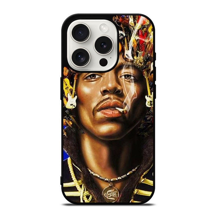 JIMI HENDRIX GUITAR HAIR iPhone 15 Pro Case Cover JIMI HENDRIX GUITAR HAIR iPhone 15 Pro Case Cover