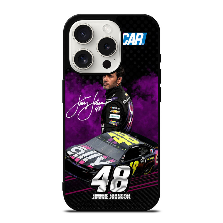 JIMMIE JOHNSON NASCAR iPhone 15 Pro Case Cover