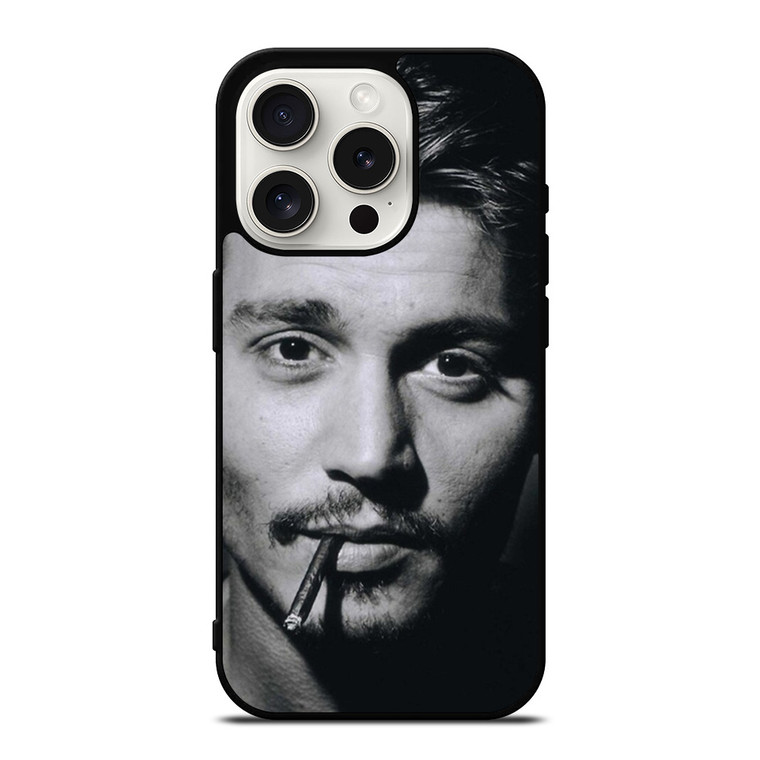 JOHNNY DEPP CIGAR iPhone 15 Pro Case Cover