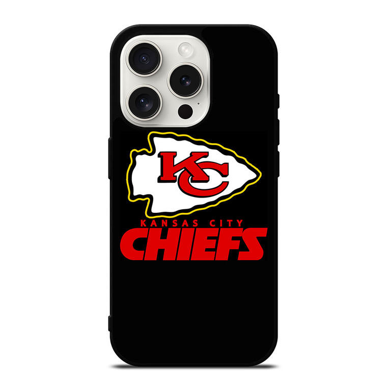KANSAS CITY CHIEFS NFL TEAM iPhone 15 Pro Case Cover