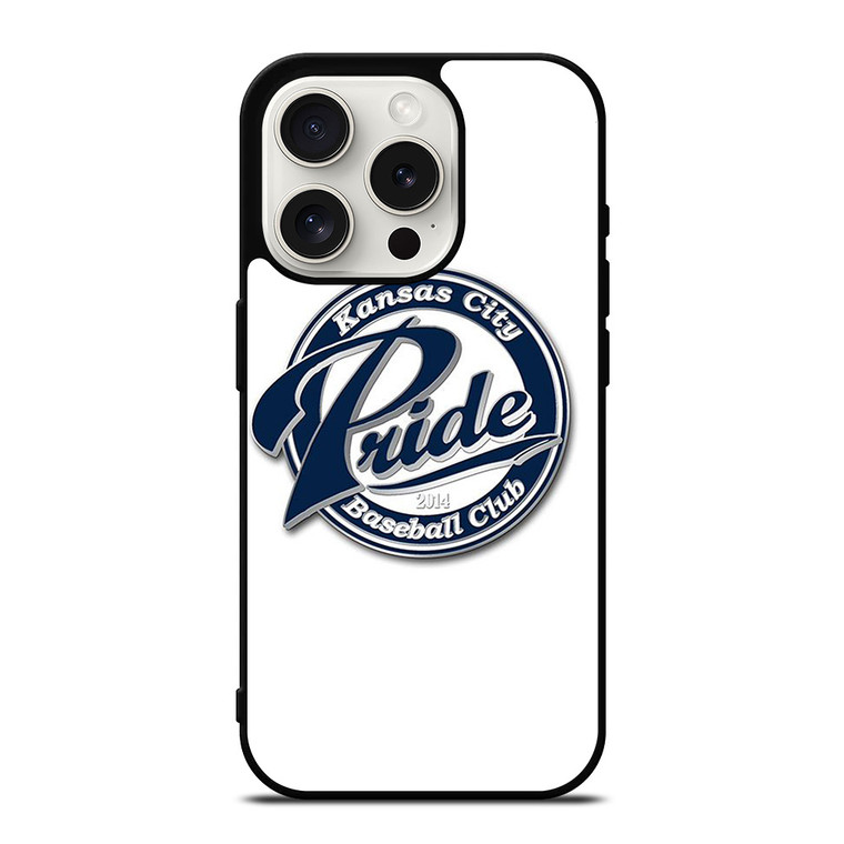 KANSAS CITY PRIDE LOGO BASEBALL TEAM ICON iPhone 15 Pro Case Cover