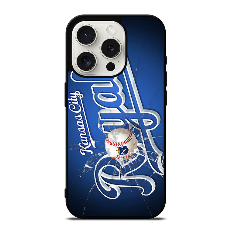 KANSAS CITY ROYALS BASEBALL LOGO iPhone 15 Pro Case Cover