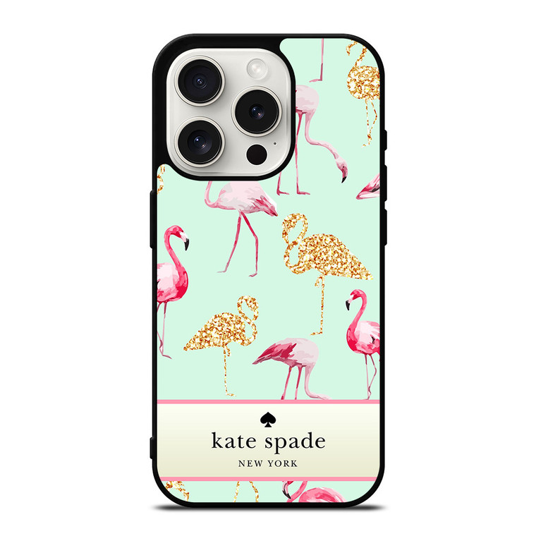 KATE SPADE NEW FLAMINGO iPhone 15 Pro Case Cover