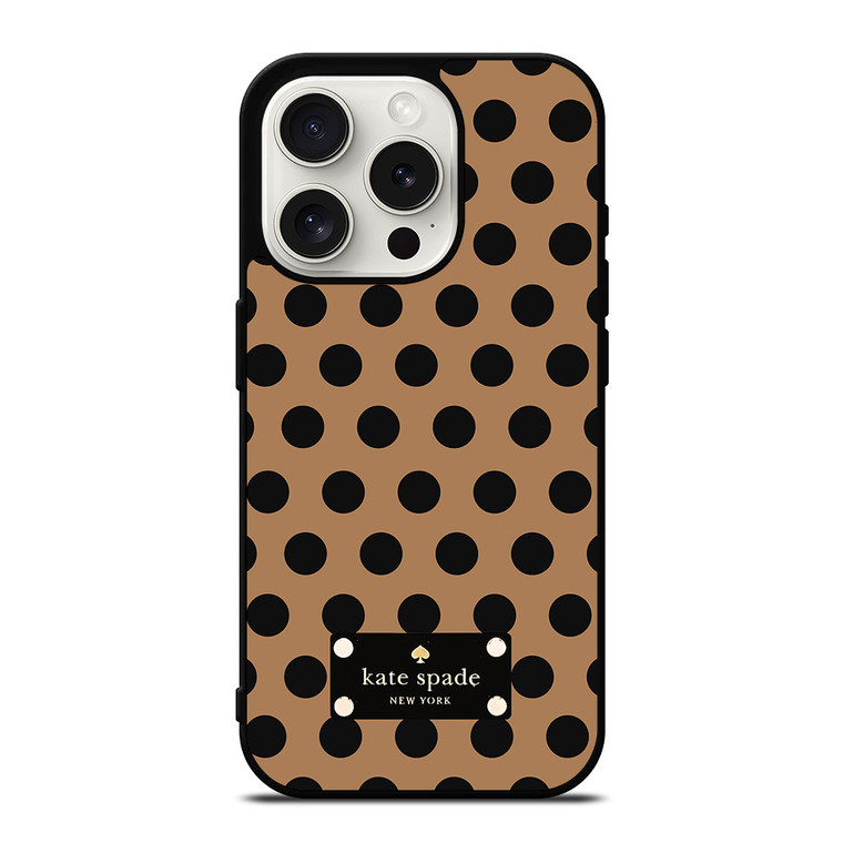KATE SPADE POLKADOTS iPhone 15 Pro Case Cover