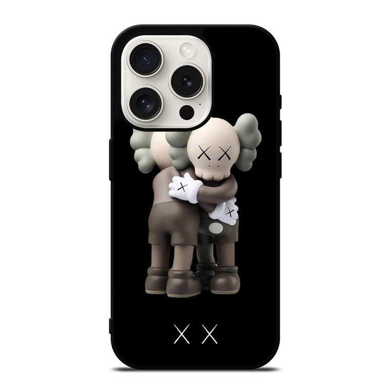 KAWS FASHION HUG iPhone 15 Pro Case Cover