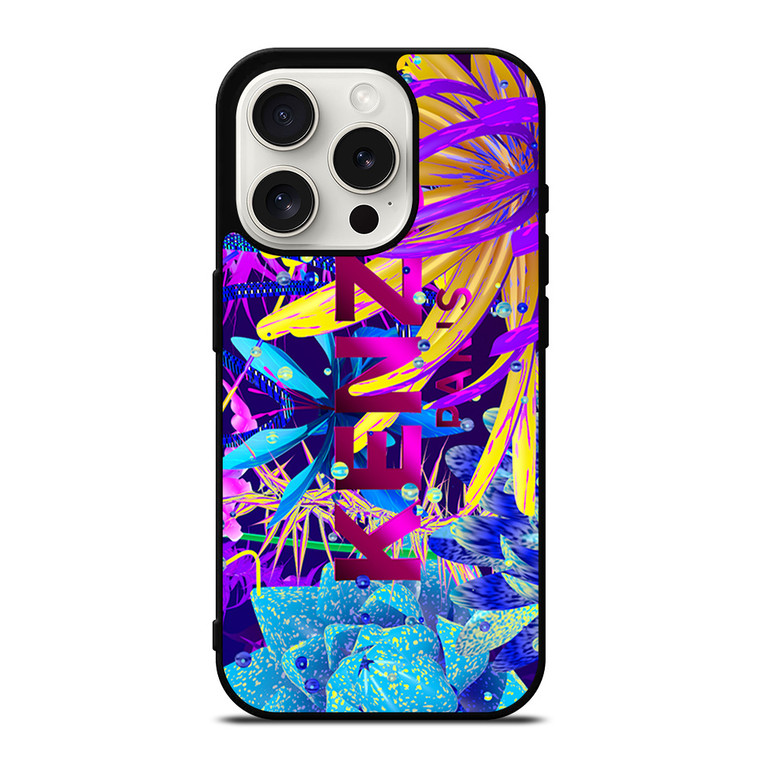 KENZO PARIS FLOWER iPhone 15 Pro Case Cover