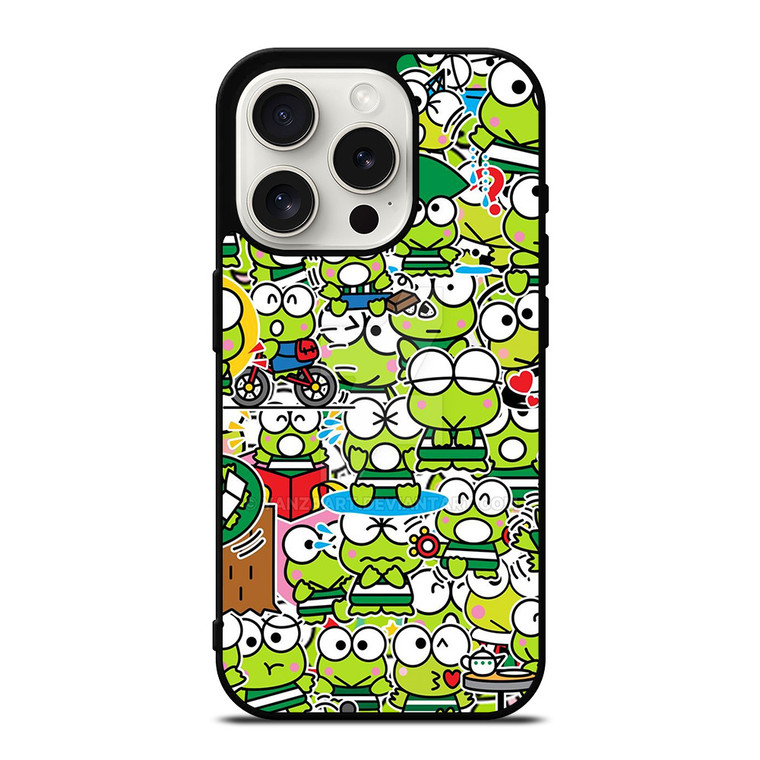 KEROPPI COLLAGE iPhone 15 Pro Case Cover